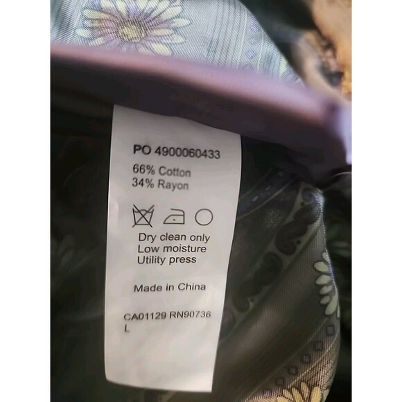 Tallia Mens Blazer Jacket Maroon Size Large Regular Double Vent Single Breasted - Picture 14 of 14